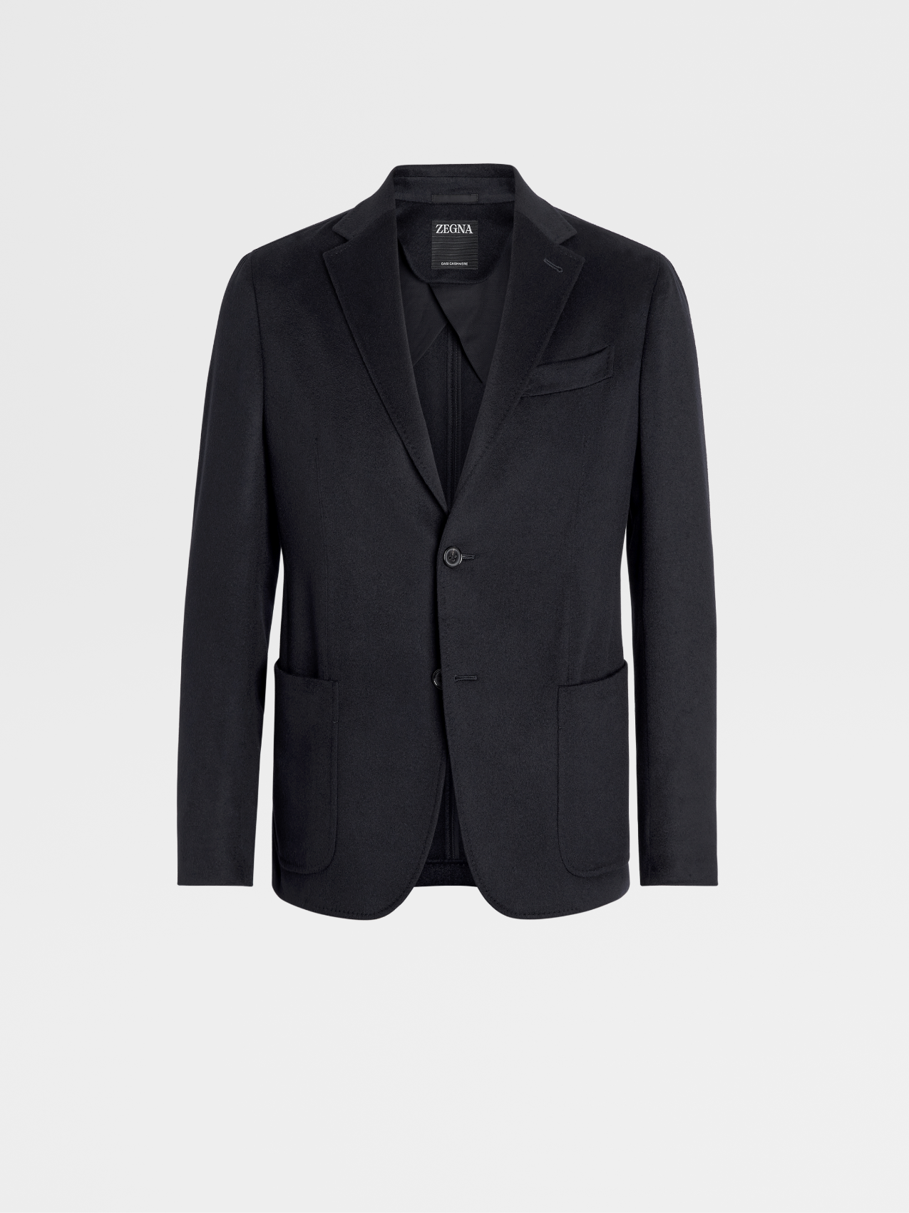 海军蓝 Oasi Cashmere 衬衫夹克